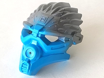 Bionicle Mask of Water (Unity) with Marbled Flat Silver Pattern
I god stand.