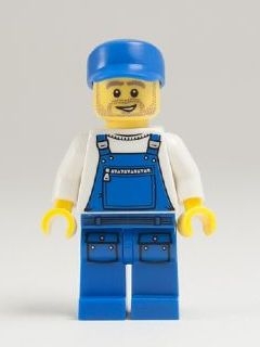 Plumber, Series 9 (Minifigure Only without Stand and Accessories)
Komplett i god stand.