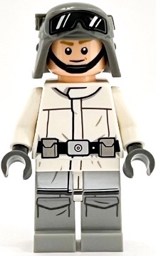 Imperial AT-ST Driver, Hoth - Helmet with Molded Goggles, White Jacket
Komplett. Ett lite merke på en side av hode ved munn.