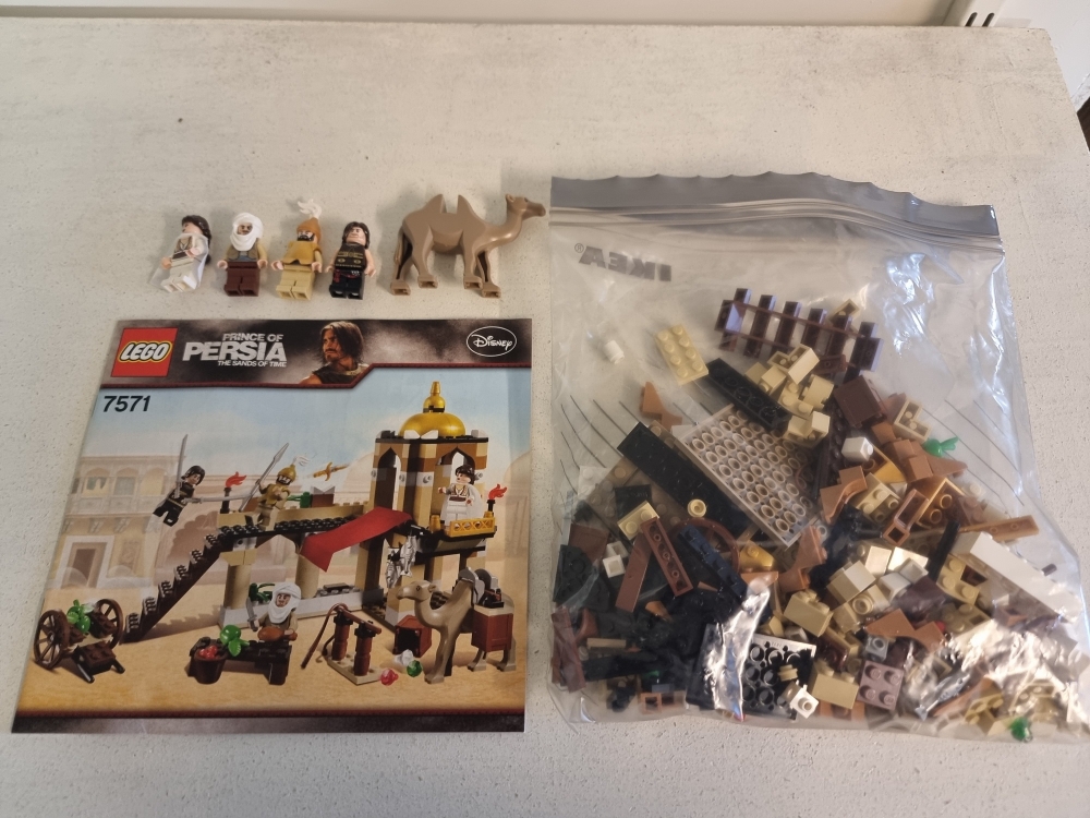 Sett 7571 fra Lego Prince of Persia serien.
Som nytt.
Komplett med manual.
