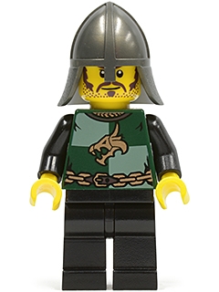 Kingdoms - Dragon Knight Quarters, Helmet with Neck Protector, Moustache and Stubble
Komplett i god stand.