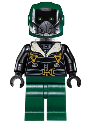 Vulture - Dark Green Flight Suit, Black Bomber Jacket
Komplett i god stand.