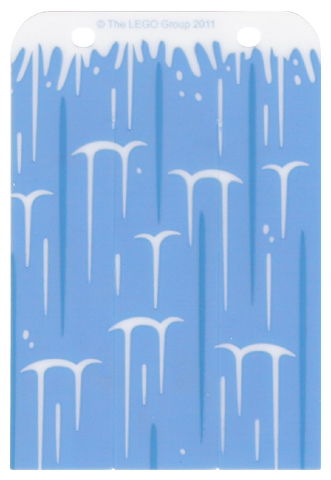 Plastic Rectangle 8 x 11 1/2 with Waterfall Pattern
I god stand.