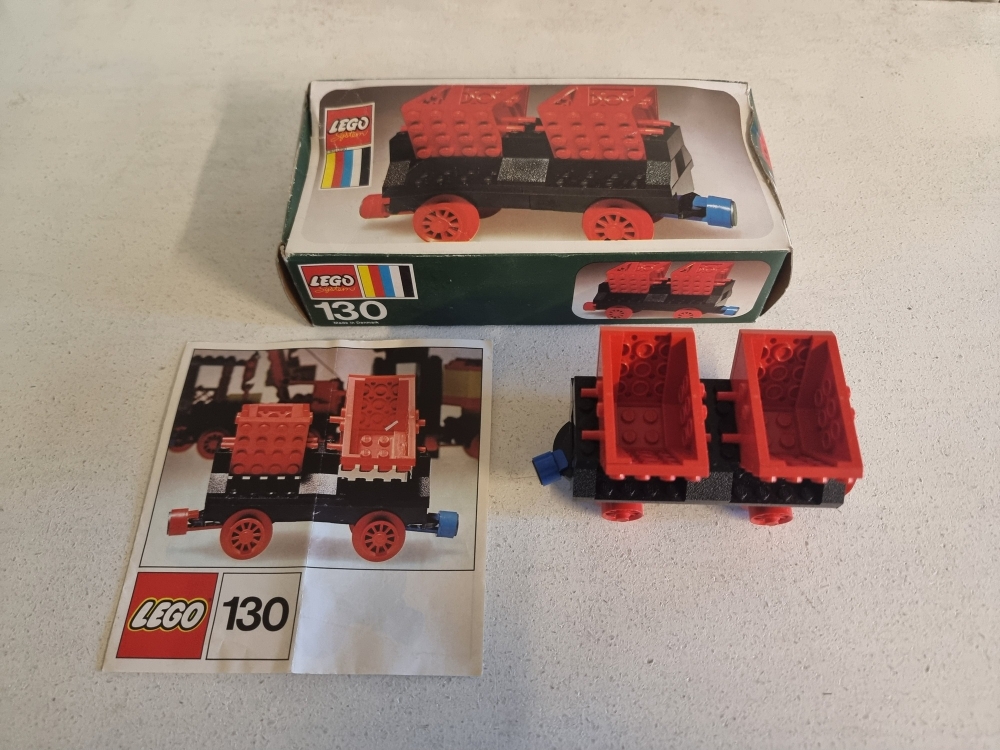 Sett 130 fra Lego Train : 4,5V serien
Meget pent. 
Komplett med eske og manual.