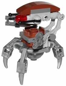 Droideka (Destroyer Droid) - Flat Silver Arms Mechanical
Komplett i god stand.