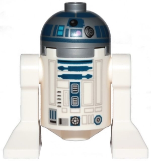 Astromech Droid, R2-D2, Flat Silver Head, Dark Pink Dots and Large Receptor
Komplett i god stand.