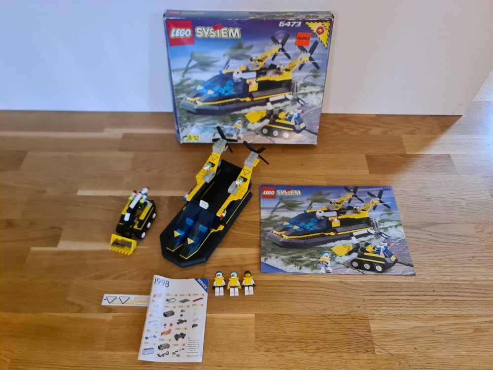 Sett 6473 fra Lego Town : Res-Q serien
Meget pent sett.
Komplett med manual og eske.