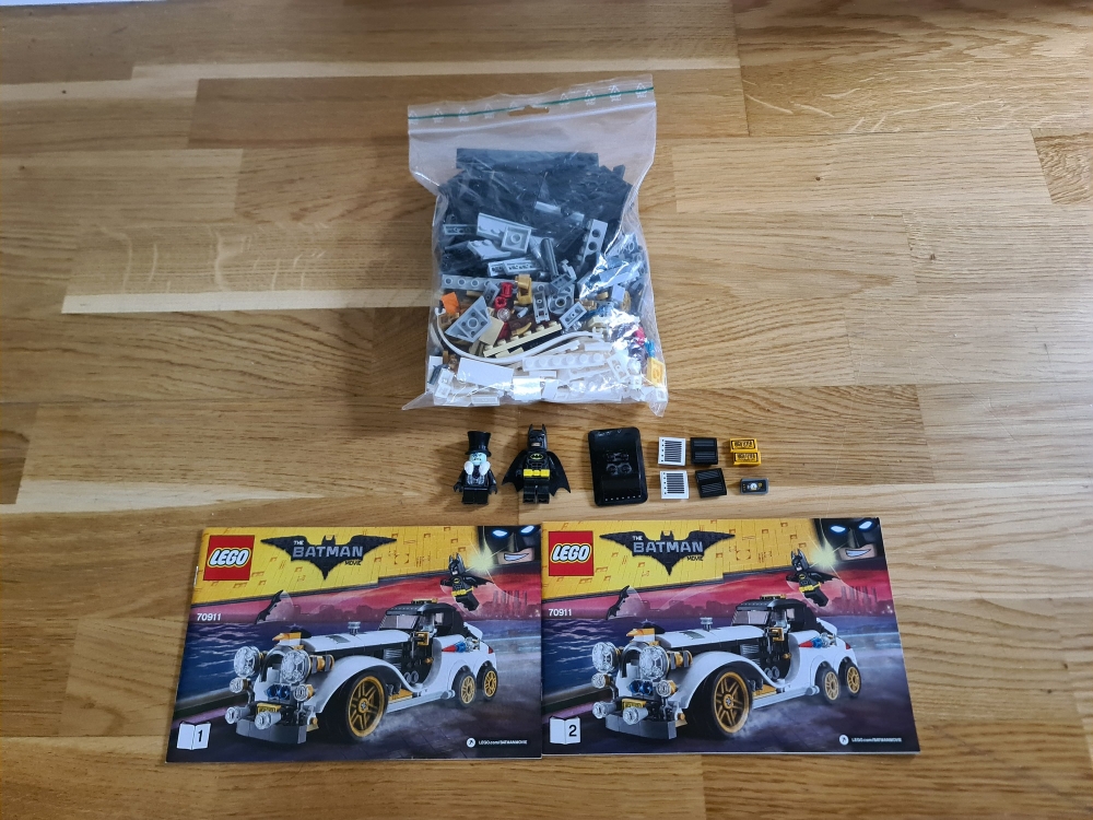 Sett 70911 fra Lego Super Heroes : The Lego Batman Movie
Komplett med manualer.
Som nytt.
