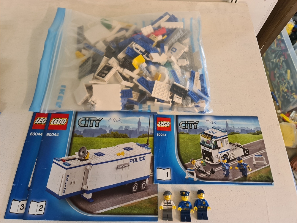 Sett 60044 fra Lego City serien.
Meget pent. Helt komplett med manualer.