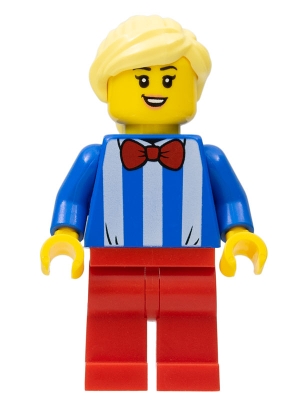Ice Cream Vendor - Female, Red Legs, Bright Light Yellow Hair
Komplett i god stand.