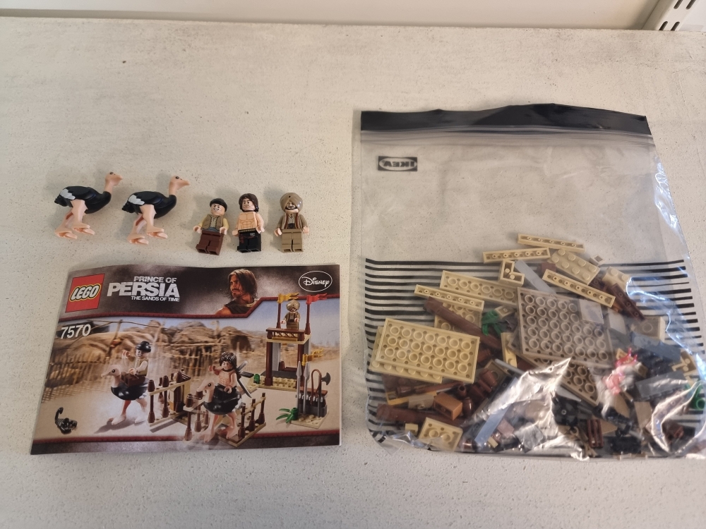Sett 7570 fra Lego Prince of Persia serien.
Som nytt.
Komplett med manual.