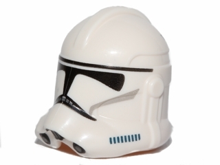 Minifigure, Headgear Helmet SW Clone Trooper (Phase 2) with Ep.3 Pattern
I god stand.