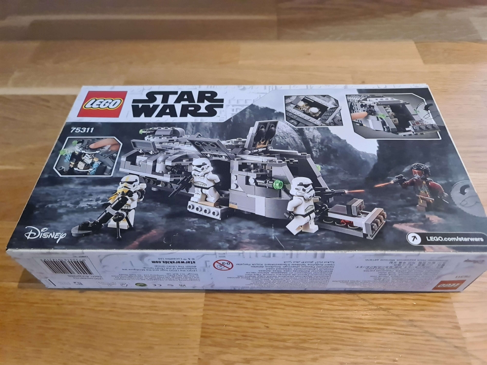 Sett 75311 fra Lego Star Wars : The Mandalorian serien.
Nytt og forseglet.