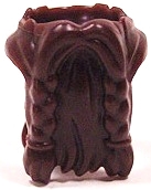 Minifigure Beard, Braided with Hair in Back
I god stand.