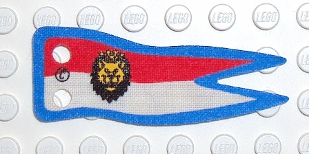 Cloth Flag 5 x 2 Banner with Royal Knights Lion Head Pattern
I god stand.