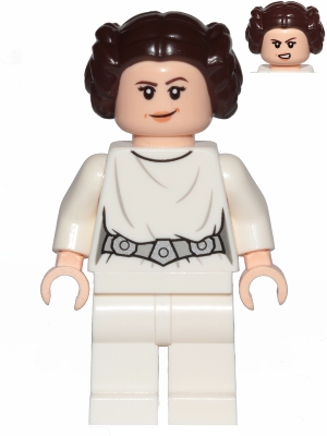 Princess Leia (White Dress, Detailed Belt, Crooked Smile)
Komplett i god stand.