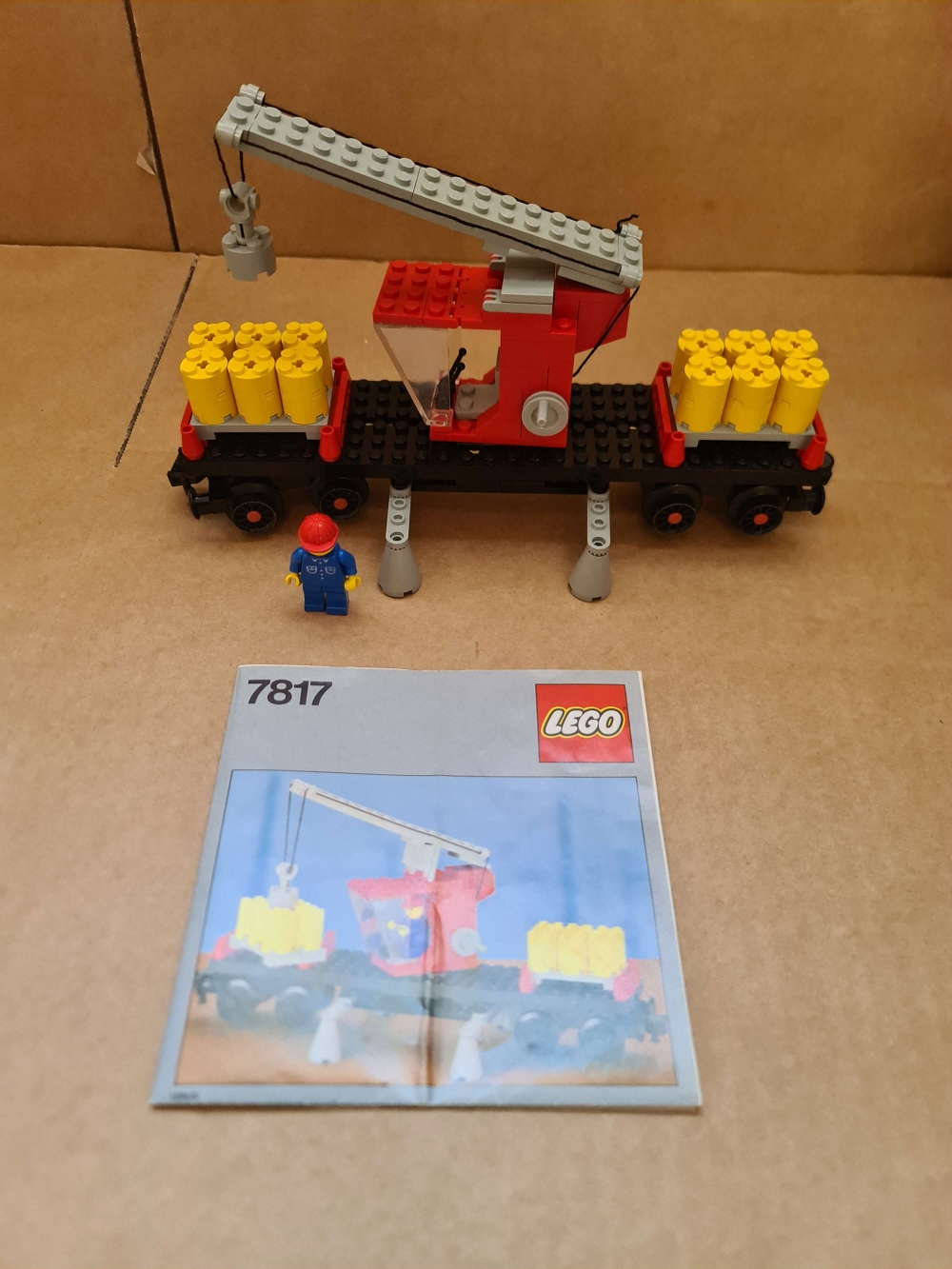 Sett 7817 fra Lego Train : 4.5V serien.
Nydelig sett.
Komplett med manual.