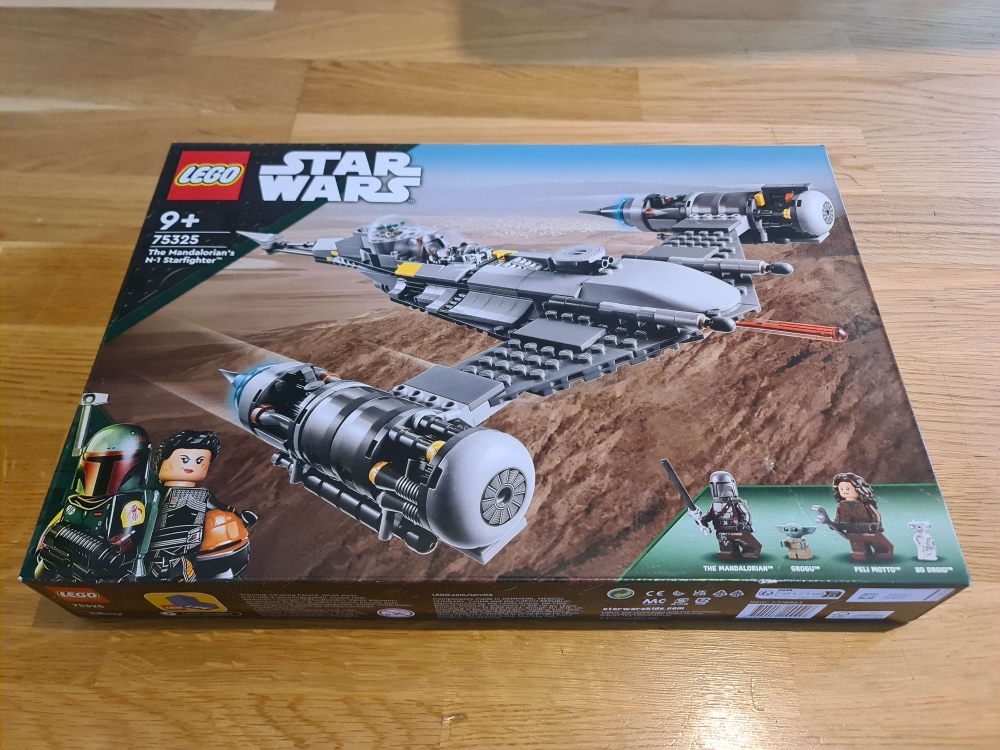 Sett 75325 fra Lego Star Wars : The Book of Boba Fett serien.
Nytt og forseglet.