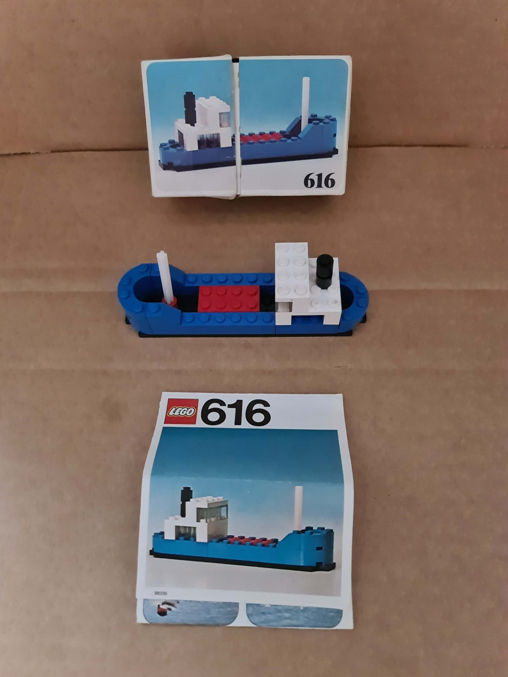 Sett 616 fra Lego Legoland serien.
Fint sett. Komplet med manual og eske.