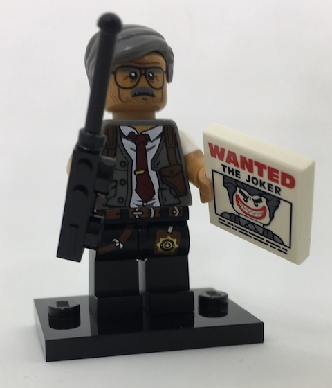 Commissioner Gordon, The LEGO Batman Movie, Series 1 (Complete Set with Stand and Accessories)
Komplett i god stand.