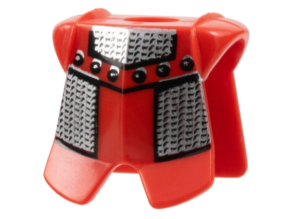 Minifigure Armor Breastplate with Leg Protection with Adric / Kentis Chain Mail Pattern
I god stand.