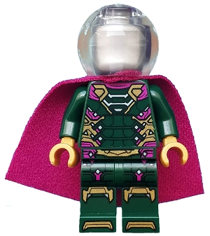 Mysterio - Magenta Trim, Flat Silver Head, Trans-Clear Helmet
Komplett i god stand.
