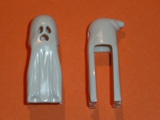 Minifigure, Headgear Head Cover, Ghost Shroud with Open Mouth
I god stand. (Glow in the dark)