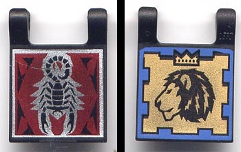 Flag 2 x 2 Square with Scorpion and Lion with Crown Pattern on Opposite Sides
I god stand.