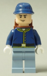 Cavalry Soldier - Backpack, Black Eyebrows, Crooked Smile
Komplett i god stand.