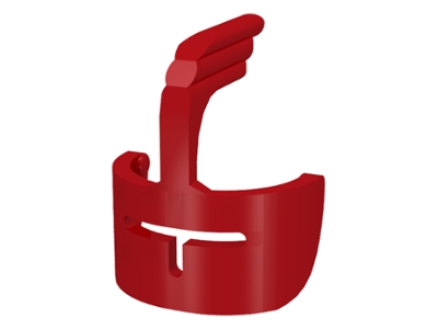 Minifigure, Visor Castle with Grille and Feather
I god stand.