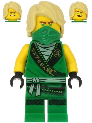 Lloyd - Legacy, Rebooted, Ninjago Logogram 'MASTER' on Torso
Komplett i god stand.