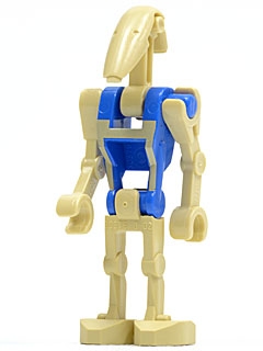 Battle Droid Pilot with Blue Torso with Tan Insignia
Komplett i god stand.