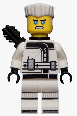 Zane - The LEGO Ninjago Movie, Hair, Quiver
Komplett i god stand.