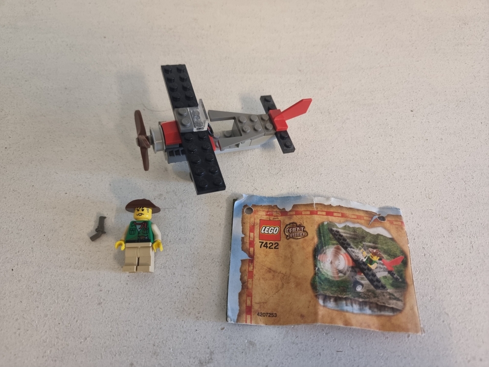 Sett 7422 fra Lego Adventurers : Orient Expedition serien.
Flott sett.
Komplett med manual.