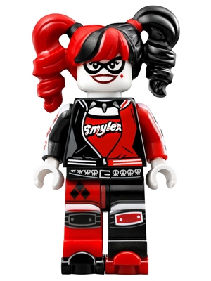 Harley Quinn - Pigtails, Black Eye Mask, Roller Skates
Komplett figur uten rulleskøyter.
I god stand.
