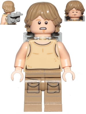 Luke Skywalker (Dagobah, Tan Tank Top, Backpack)
Komplett i god stand.