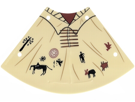 Plastic Tepee Cover with Western Indians Motifs Pattern
I god stand.