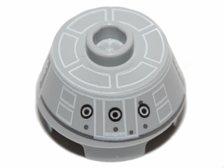 Cone 2 x 2 Truncated with SW R4-G0 Astromech Droid Pattern
I god stand.
