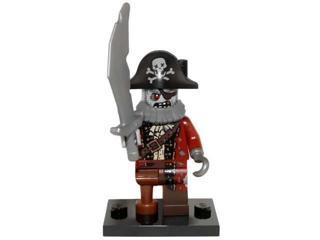 Zombie Pirate, Series 14 (Complete Set with Stand and Accessories)
Komplett i god stand.
