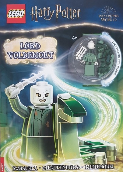 Harry Potter - Lord Voldemort figur og deler.
Fra softcover Harry Potter bok. Kun uåpnet figur og deler i plastboks. Ikke boken.