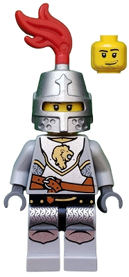 Kingdoms - Lion Knight Breastplate with Lion Head and Belt, Helmet Closed, Smirk and Stubble Beard
Komplett i god stand.