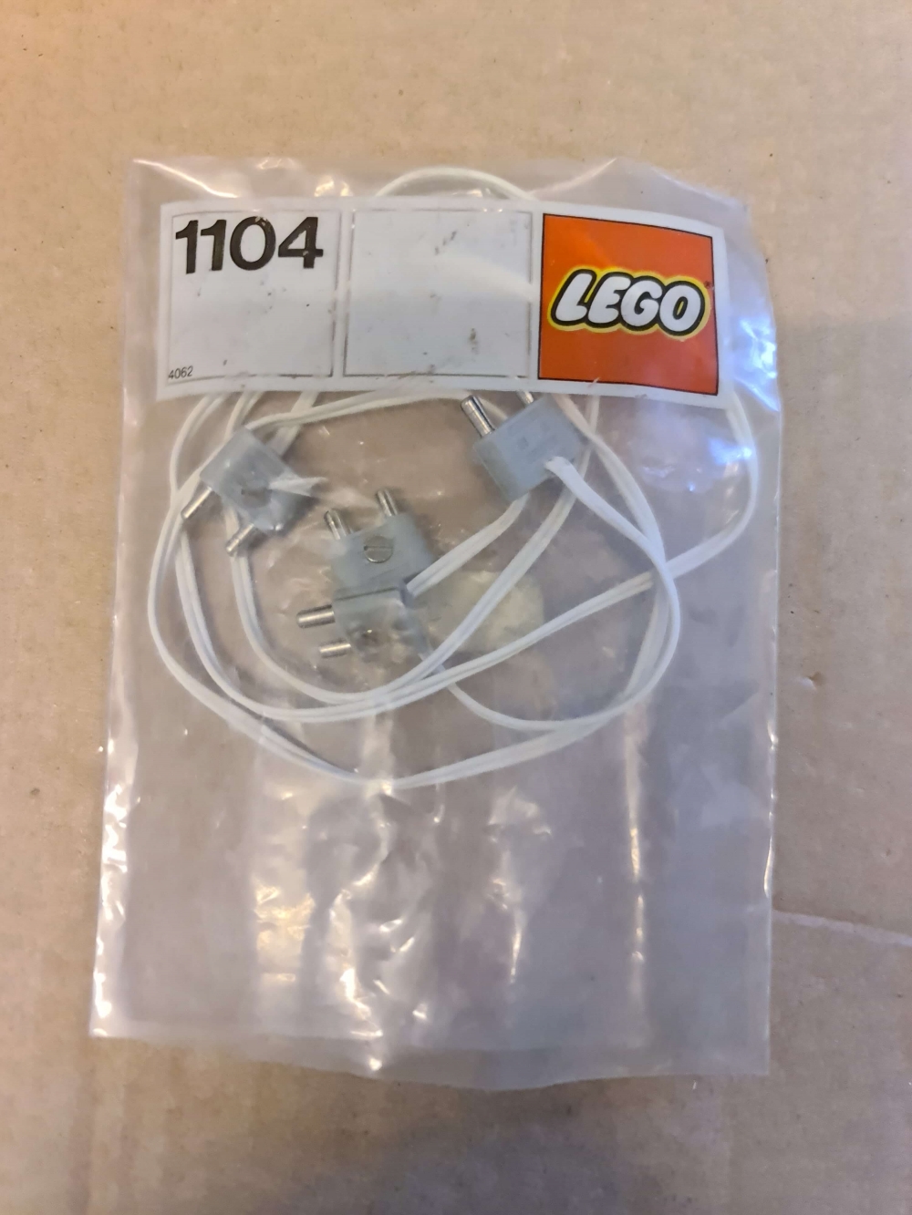Sett 1104 fra Lego Service Packs serien.
Ubrukt men posen er åpen.