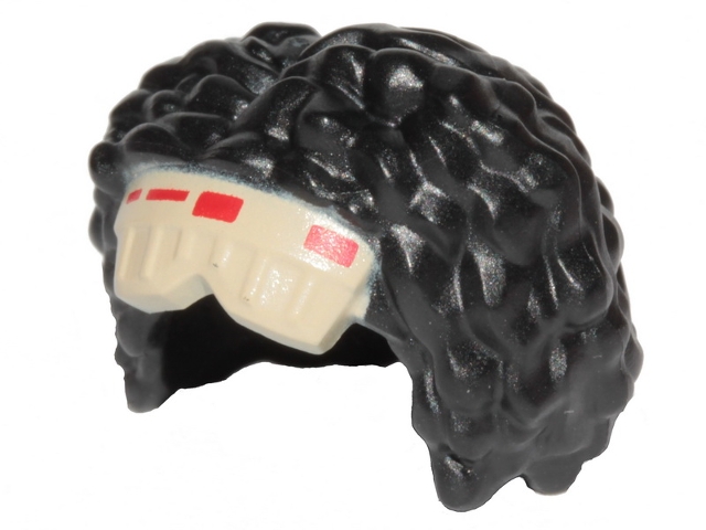 Minifigure, Hair Female Medium Length Tousled with Center Part with Tan Macrobinocular Goggles Pattern
I god stand.