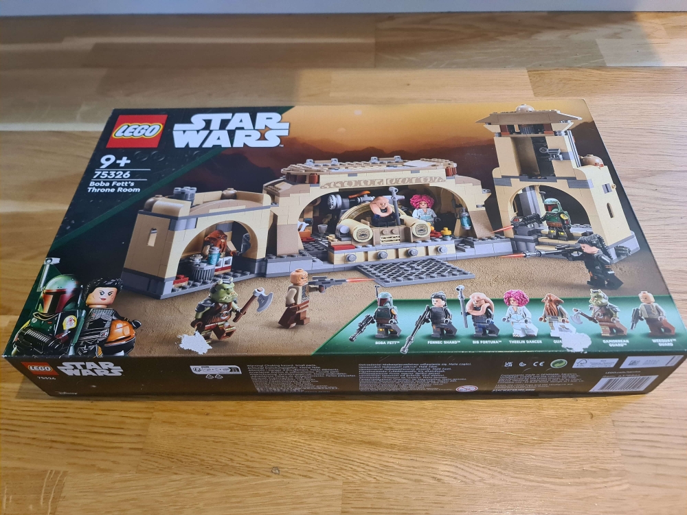 Sett 75326 fra Lego Star Wars : The Book of Boba Fett serien.
Nytt og forseglet.