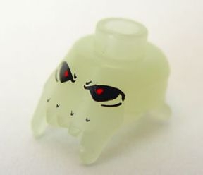 Minifigure, Head, Modified Jagged Bottom Edge with Eyes Pattern (Brick Daddy)
I god stand.