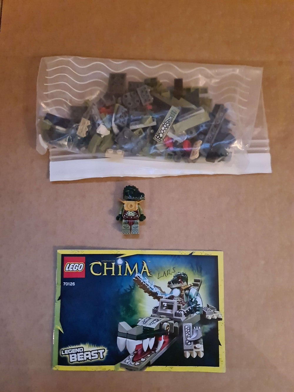Sett 70126 fra Lego Chima serien. 

Meget pent. Komplett med manual. 
