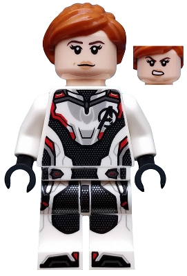 Black Widow - White Jumpsuit, Dark Orange Ponytail
Komplett i god stand.