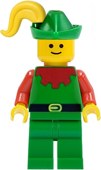 Forestman - Red, Green Hat, Yellow Plume
Komplett i god stand.