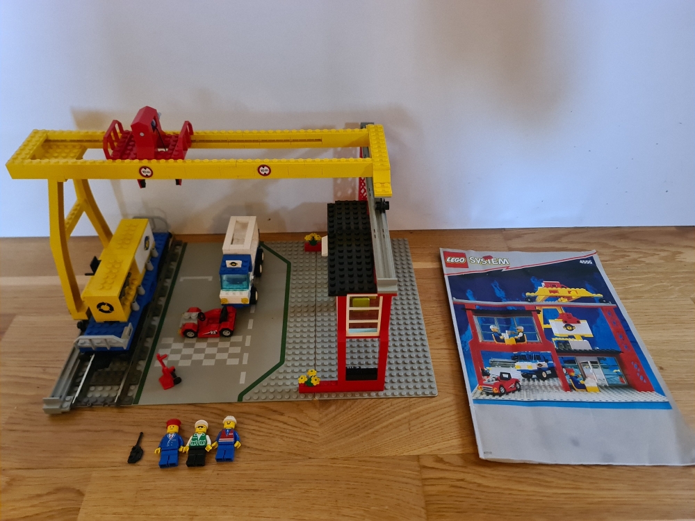 Sett 4555 fra Lego Train : 9V serien
Meget pent.
Komplett med manual.