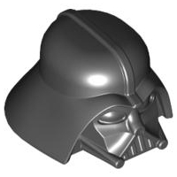 Minifigure, Headgear Helmet SW Darth Vader - One Piece
I god stand.